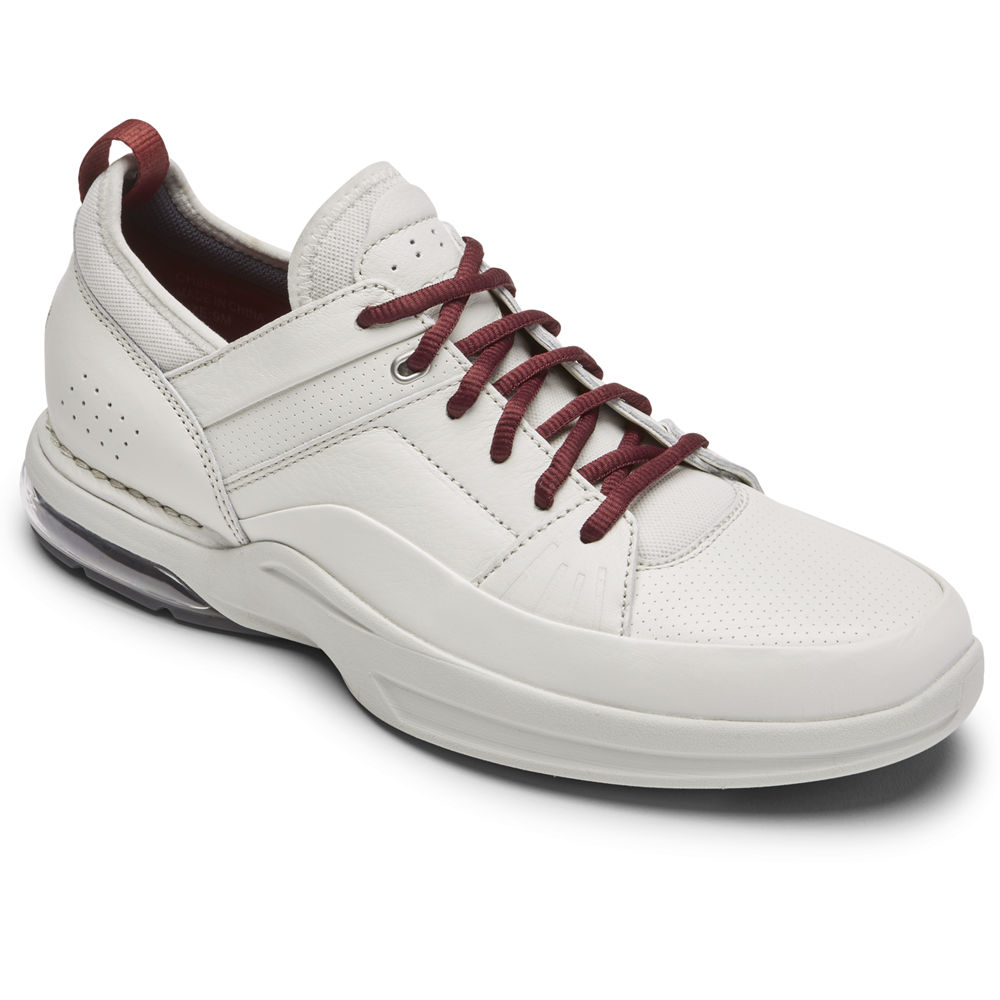 Rockport Mens Sneakers White - Howe Street Lace Up - UK 962-BFZSGX